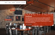 redhawk grille web design homepage
